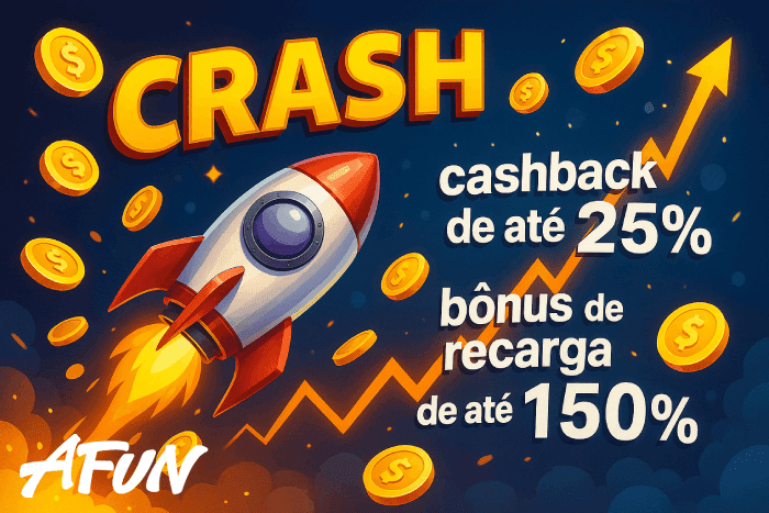 Crash AFUN: Apostas Rápidas, Ganhos Gigantes Hoje